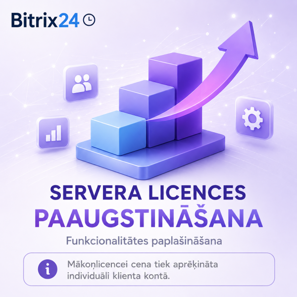 Bitrix24 On-Premise licences paaugstināšana