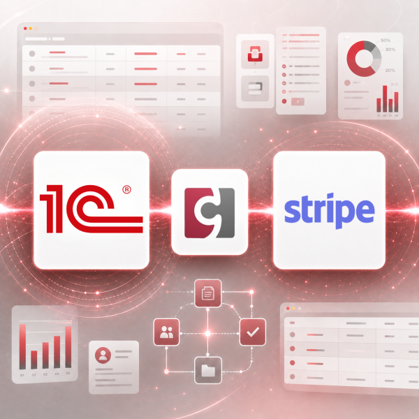 Загрузка выписки из Stripe в программы 1C