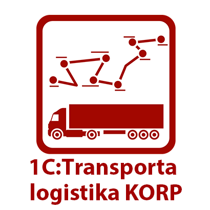 1C Uzņēmums 8. Transporta loģistika, ekspedīcija un transportlīdzekļu vadība KORP