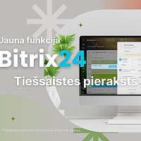 Jauna funkcija Bitrix24: Tiešsaistes pieraksts.
